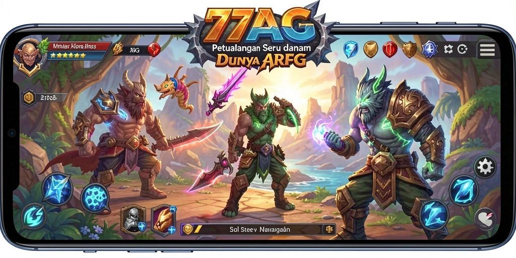 Tangkapan layar gameplay seru dari 77AG - ARPG mendebarkan.