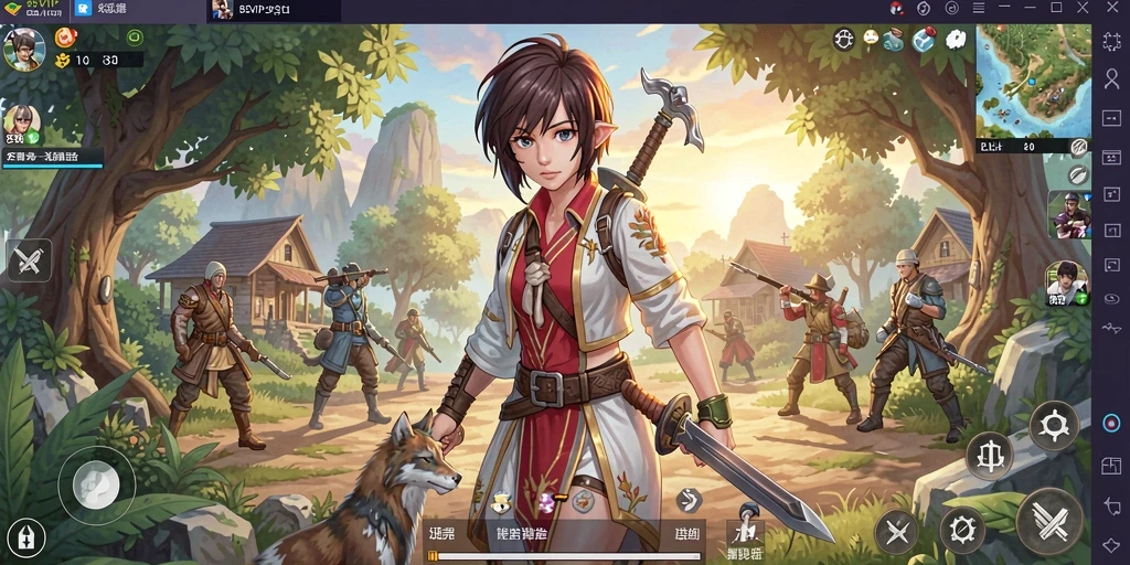 Tampilan gameplay 8SVIP yang menakjubkan dan penuh aksi.