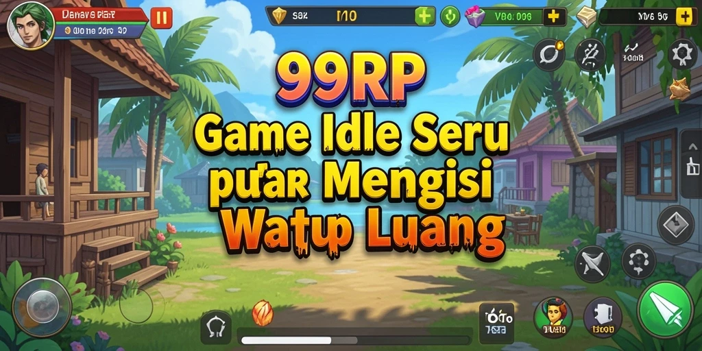 Tampilan gameplay 99RP yang menarik dan intuitif.