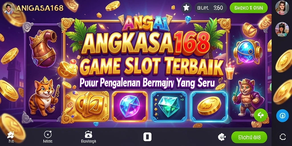 Screenshot dari gameplay seru ANGKASA168 dengan grafik menawan.