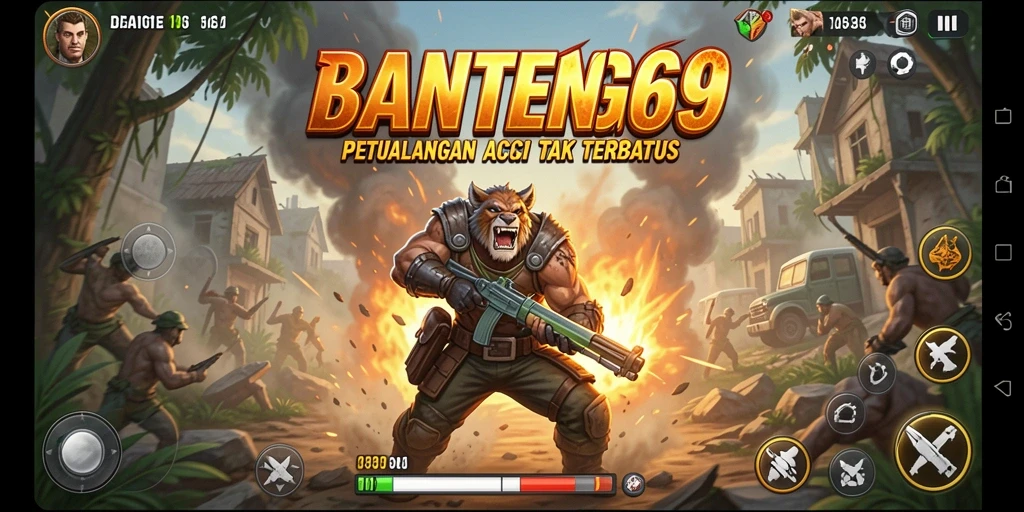 Tampilan bermain BANTENG69 dengan aksi yang mendebarkan.