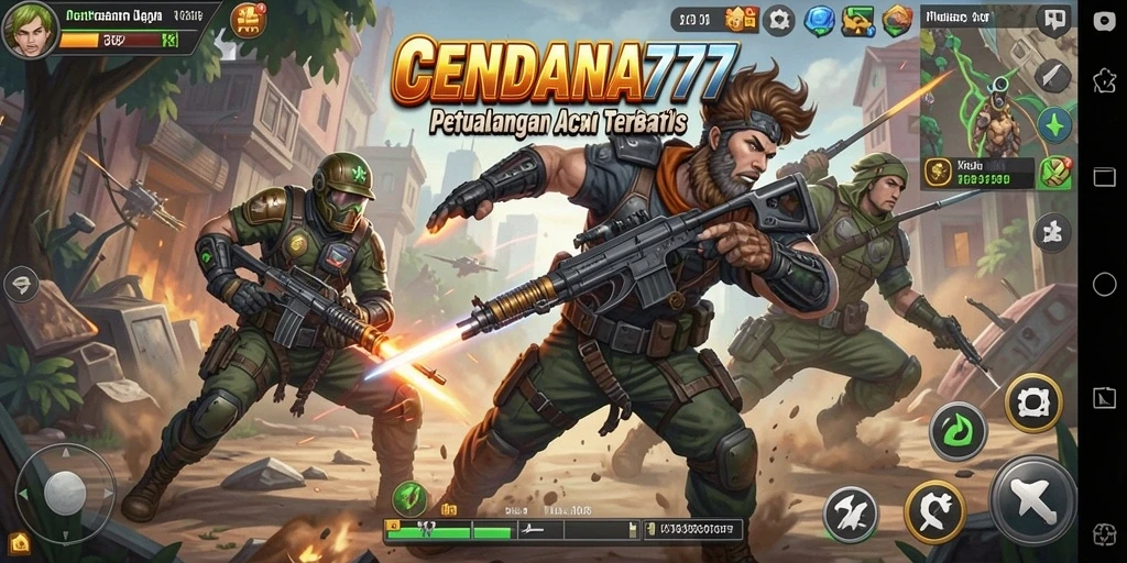 Tampilan gameplay CENDANA777 yang mendebarkan dan penuh aksi.