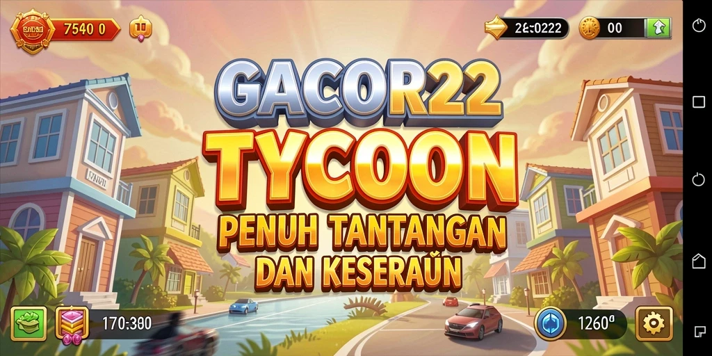 Tampilan menarik gameplay GACOR22 yang mendebarkan.