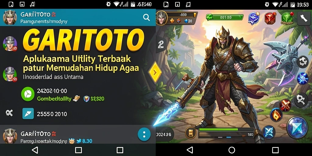 Tampilan antarmuka GARITOTO yang menawan dan fungsionalitasnya yang tinggi.