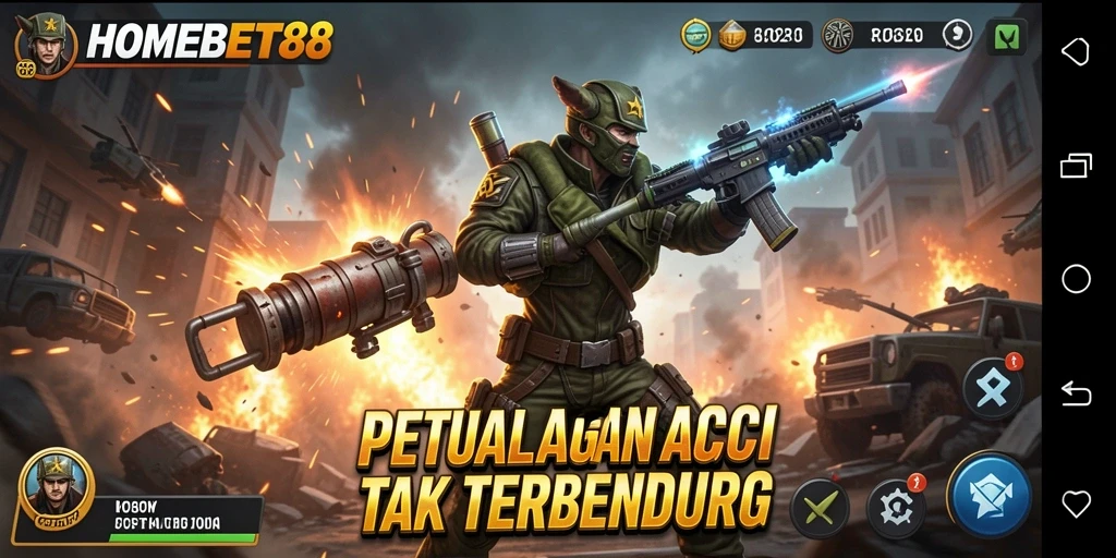 Tampilan gameplay seru dari HOMEBET88 yang penuh aksi.