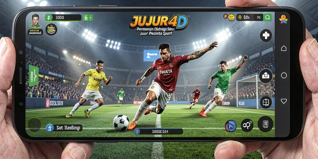 Screenshot JUJUR4D menampilkan gameplay olahraga yang dinamis dan seru.