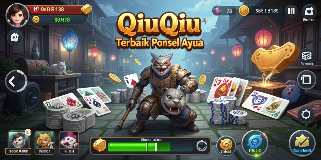 Gameplay QiuQiu yang seru dan menarik di MDG188.