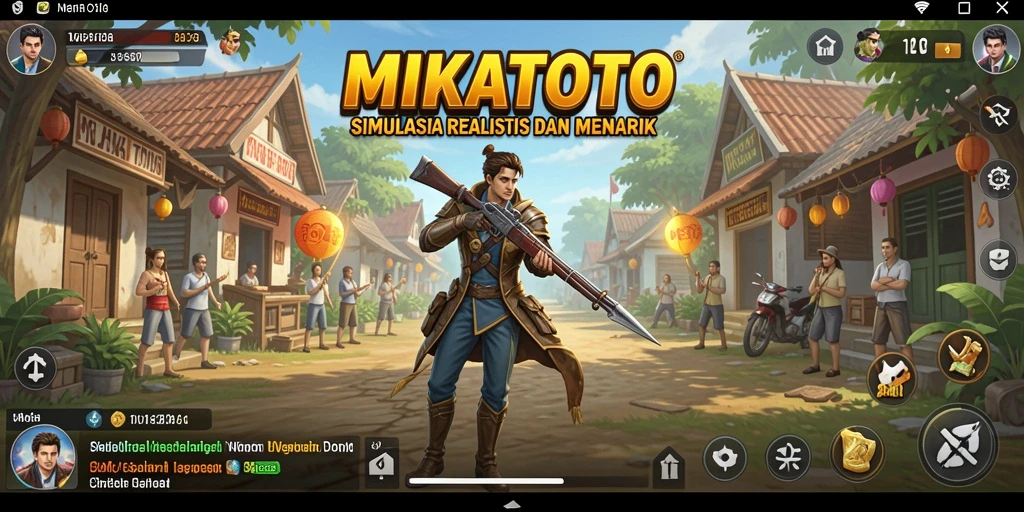 Tampilan gameplay menarik dari MIKATOTO dengan interaksi dan eksplorasi.