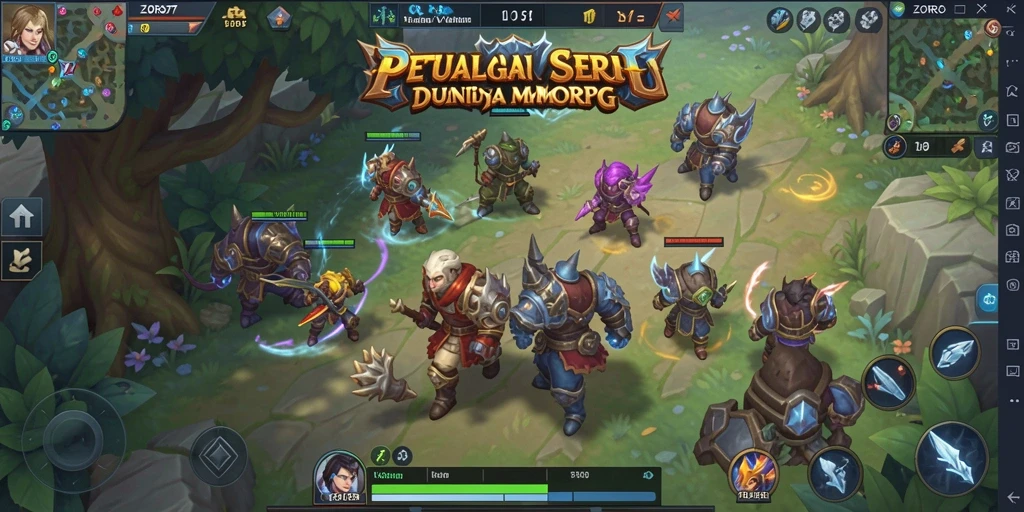 Gameplay menarik dalam ZORO77 dengan grafis yang memukau.